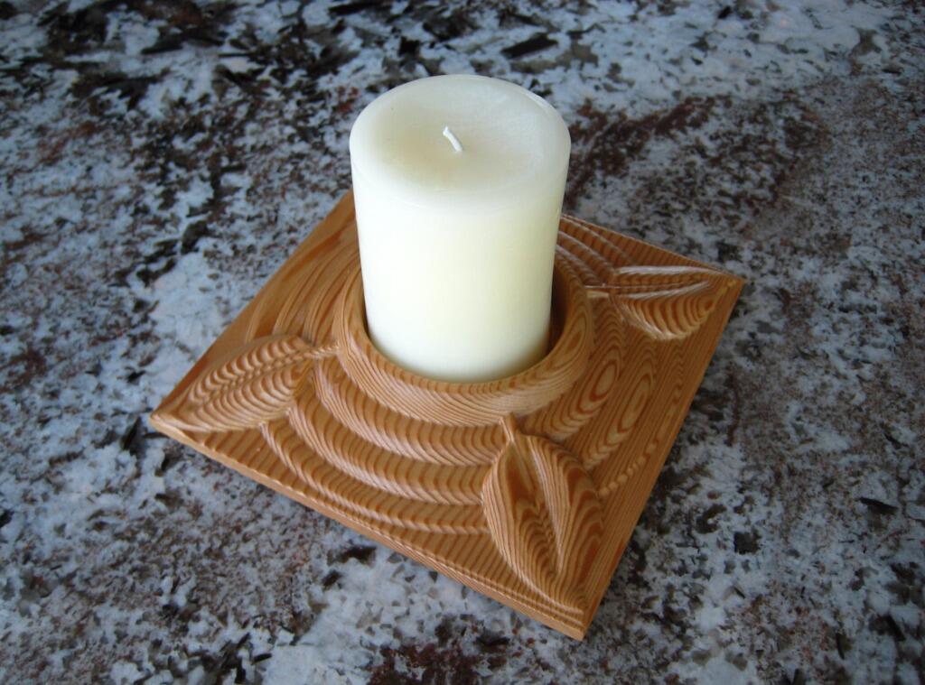 Square Candle Holder