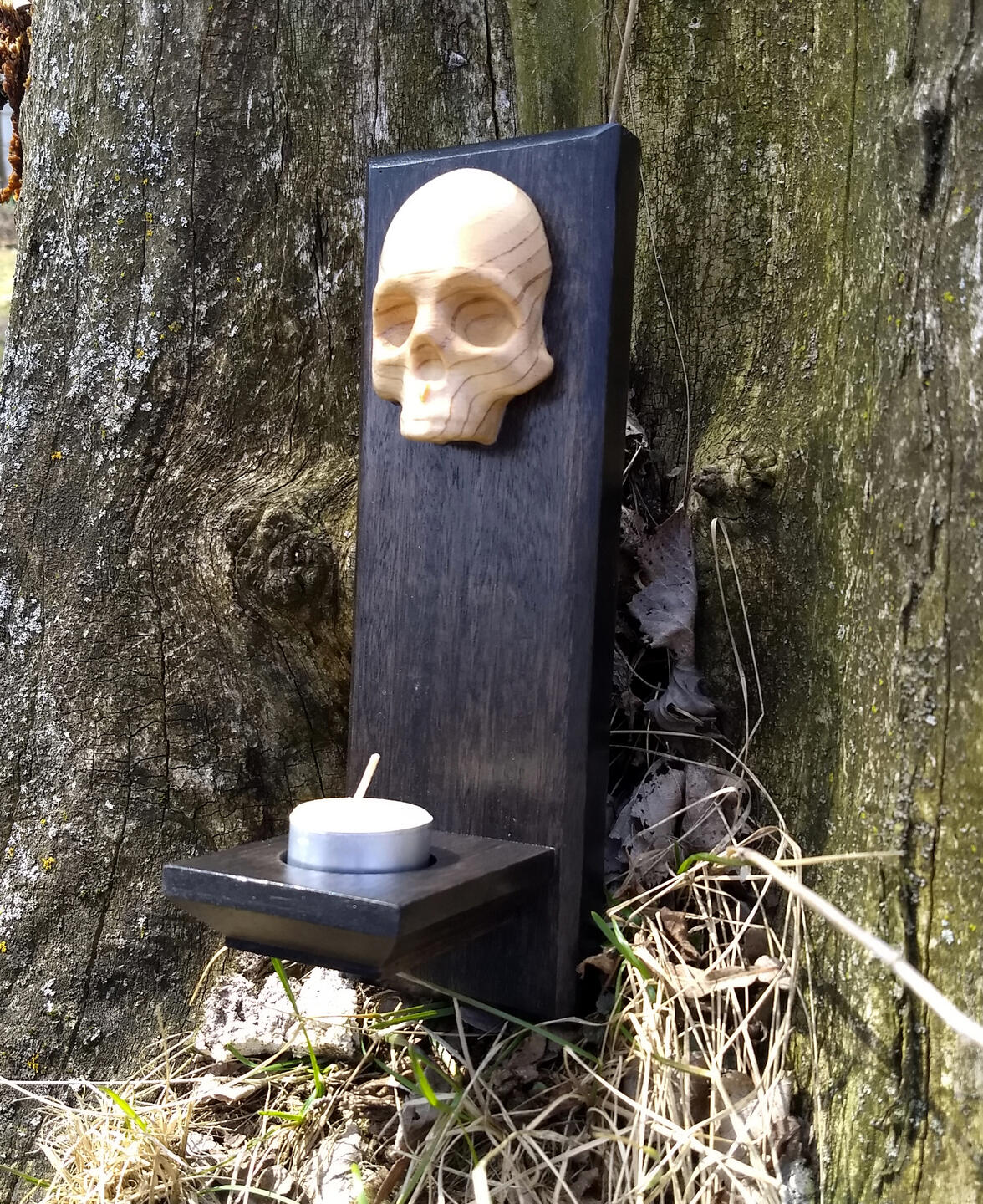 Skull Tea Light Holder